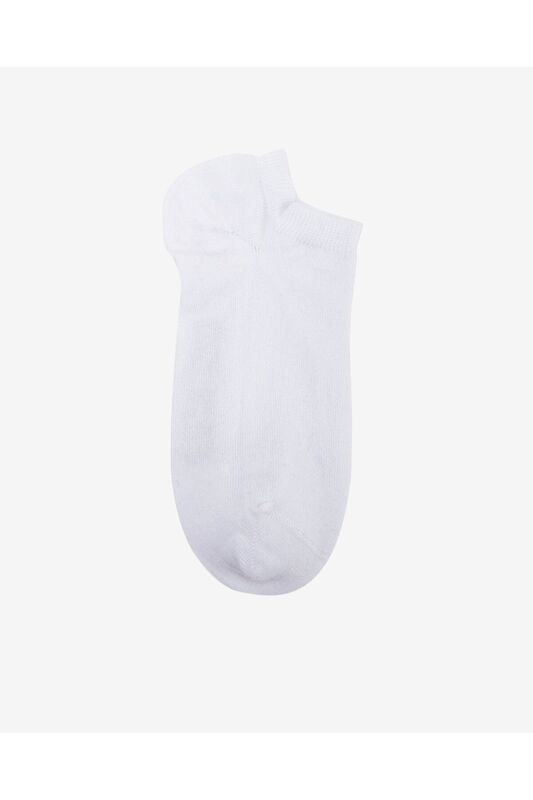 U Low Cut  Single Sock Uniseks Beyaz Çorap - S212505