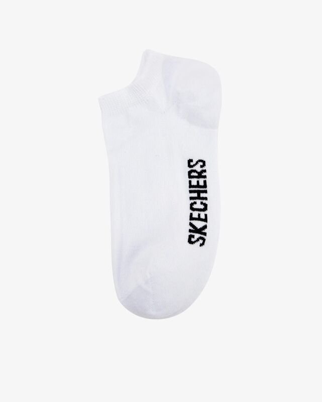 Skechers - U Low Cut  Single Sock Uniseks Beyaz Çorap - S212505