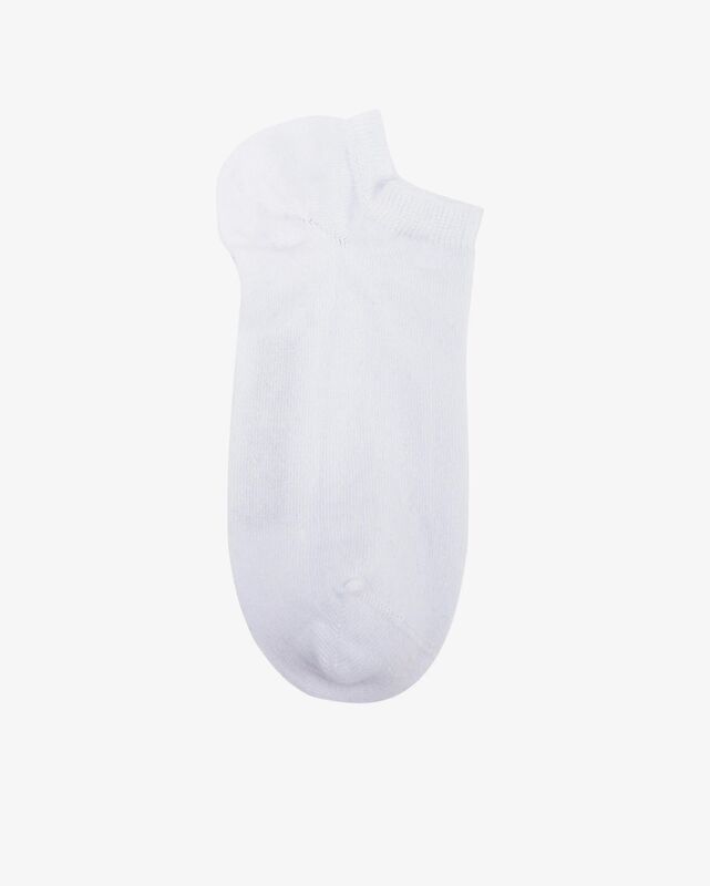 U Low Cut  Single Sock Uniseks Beyaz Çorap - S212505