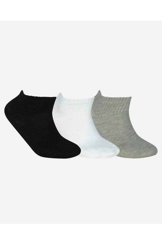 Skechers - U NoPad Mid Cut 3 Pack Sock Uniseks Siyah Çorap - S192139
