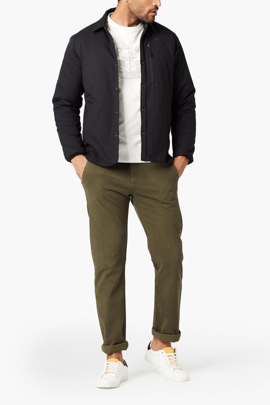 Levi's - ULTIMATE 360 CHINO SLIM ARMY OLIVE Erkek Siyah Jean - 79488