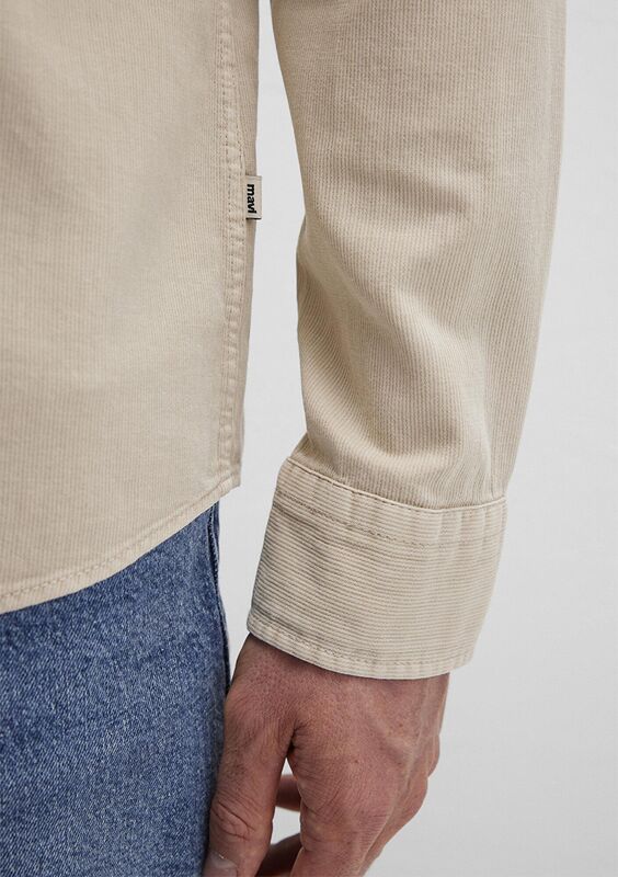 UZUN KOL GÖMLEK Erkek Bej UK Gömlek - M0211641