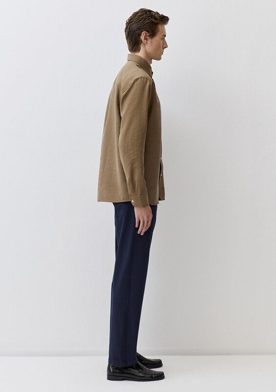 UZUN KOL GÖMLEK Erkek Kahverengi UK Gömlek - M0211650