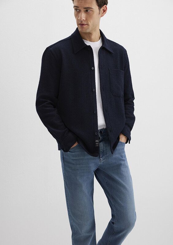 UZUN KOL GÖMLEK Erkek Koyu Mavi Gömlek - M0211772