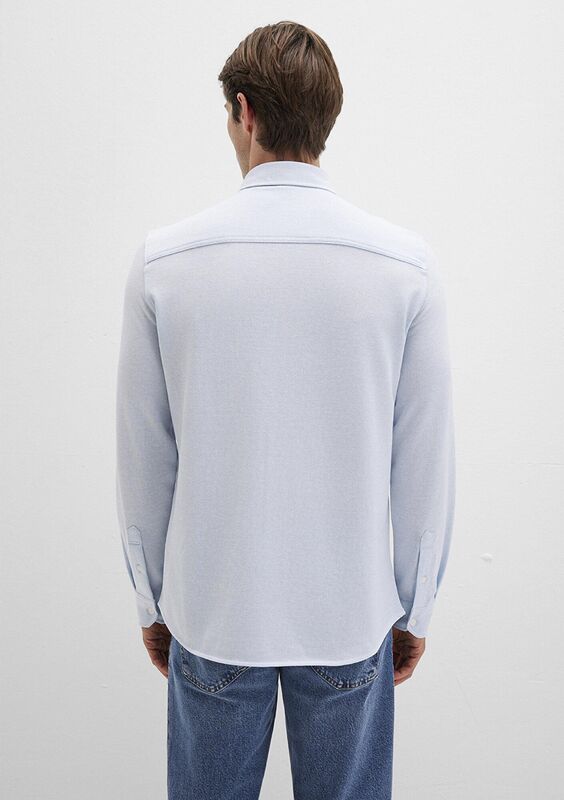 UZUN KOL GÖMLEK Erkek Mavi UK Gömlek - M0211664