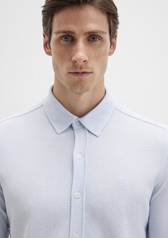 UZUN KOL GÖMLEK Erkek Mavi UK Gömlek - M0211664
