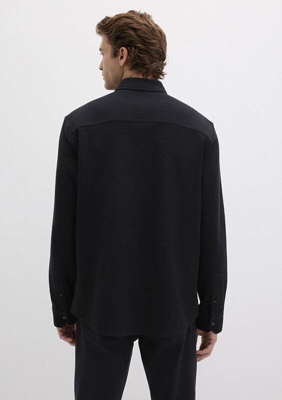 UZUN KOL GÖMLEK Erkek Siyah Gömlek - M0211789