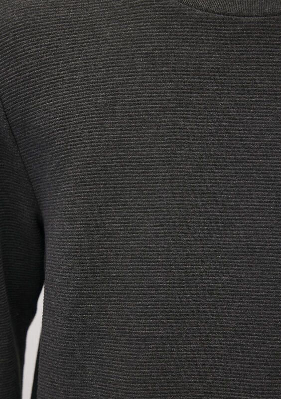UZUN KOL PENYE Erkek Gri T-Shirt - M064622