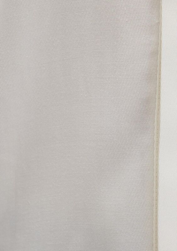 UZUN KOLLU DOKUMA GÖMLEK Kadın Beyaz Gömlek - M1211354