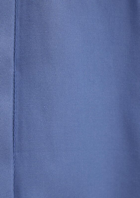 UZUN KOLLU DOKUMA GÖMLEK Kadın Mavi Gömlek - M1211354