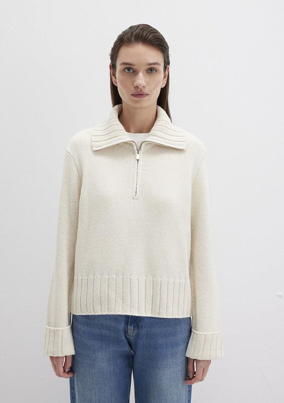 UZUN KOLLU KAZAK Kadın Bej Kazak - M1710703