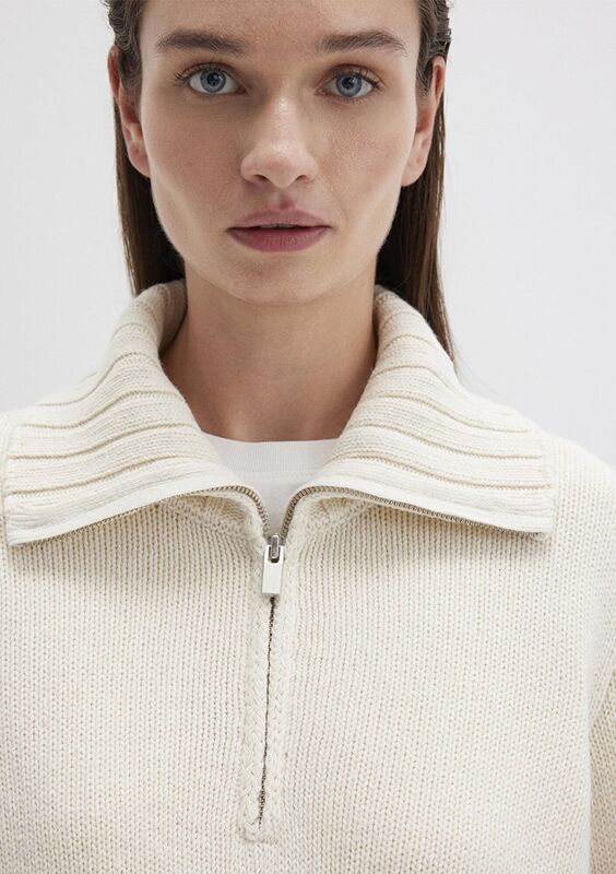 UZUN KOLLU KAZAK Kadın Bej Kazak - M1710703