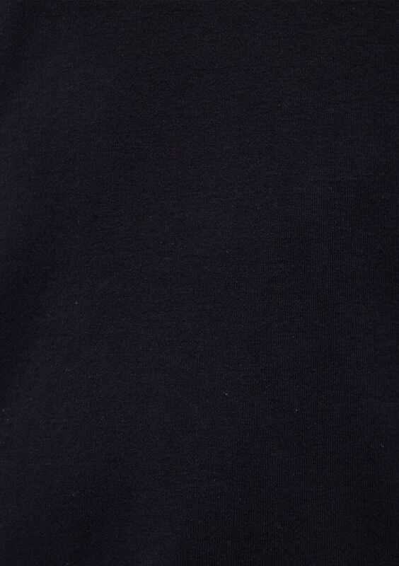 V YAKA TİŞÖRT Erkek Siyah T-Shirt - M063748