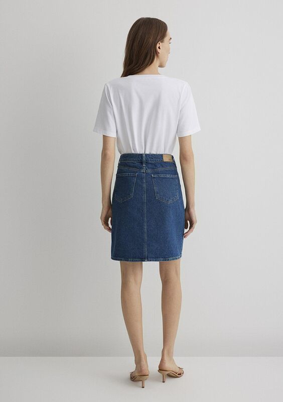 VALERIE Kadın Mavi Denim Etek - M13198