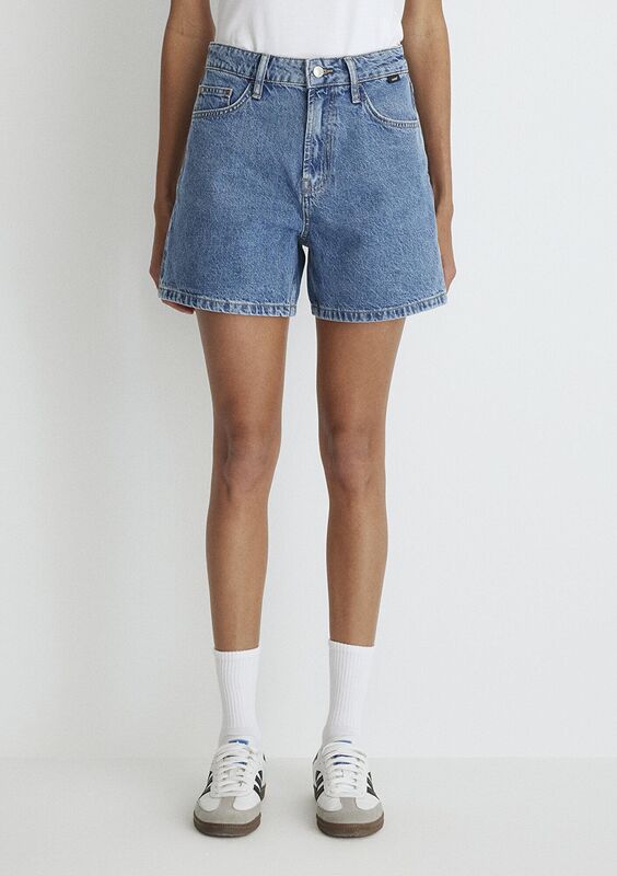 VERNA Kadın Mavi Denim Şort - M1410059