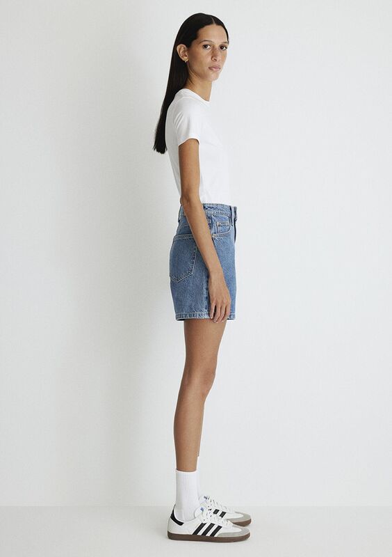 VERNA Kadın Mavi Denim Şort - M1410059