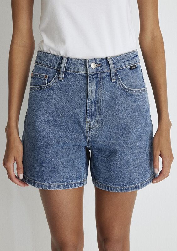 VERNA Kadın Mavi Denim Şort - M1410059