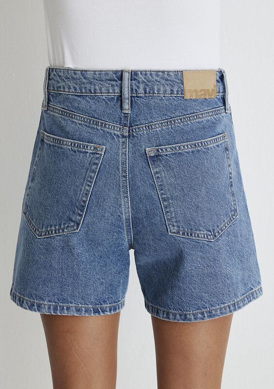 VERNA Kadın Mavi Denim Şort - M1410059