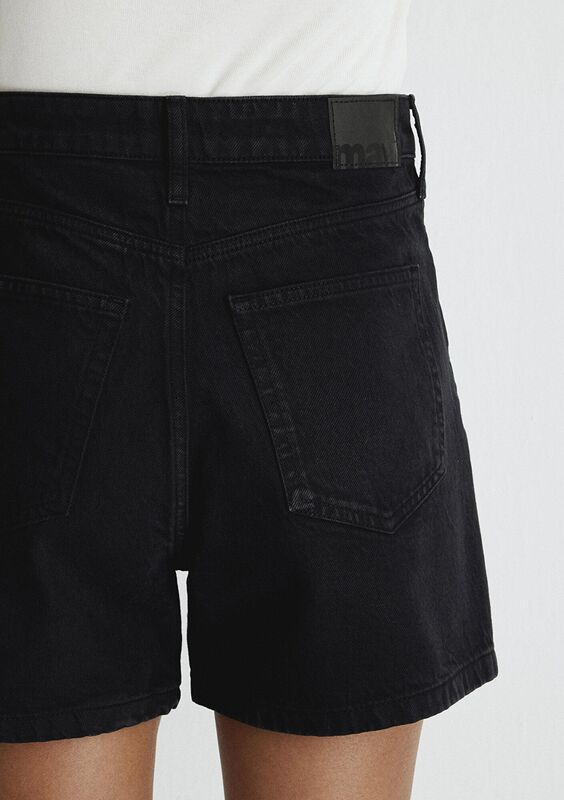 VERNA Kadın Siyah Denim Şort - M1410059