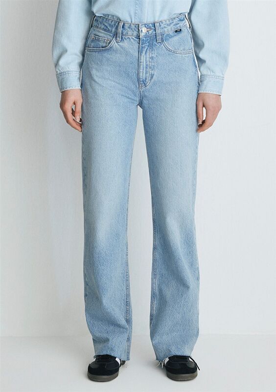 VICTORIA Kadın Lt Shaded Denim Denim Pantolon - M101072