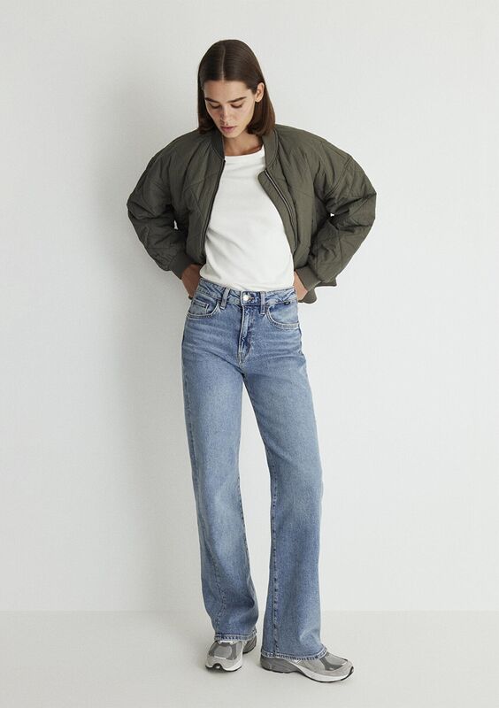 VICTORIA Kadın Mavi Denim Pantolon - M101072