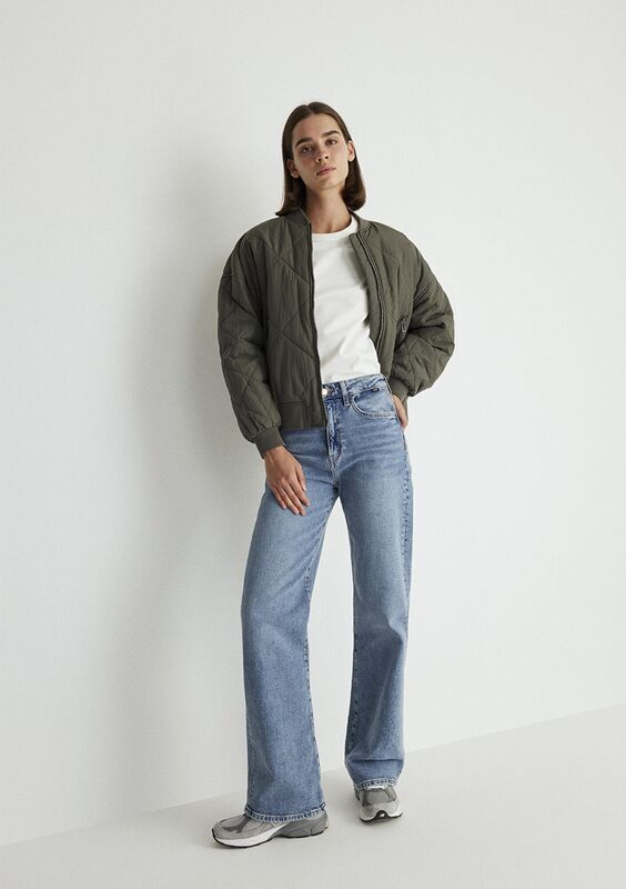 VICTORIA Kadın Mavi Denim Pantolon - M101072