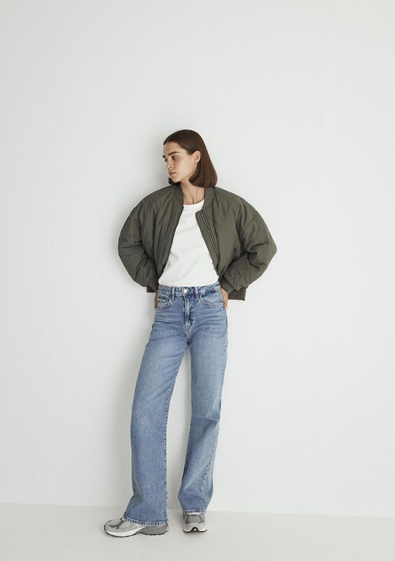 VICTORIA Kadın Mavi Denim Pantolon - M101072