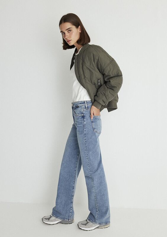 VICTORIA Kadın Mavi Denim Pantolon - M101072