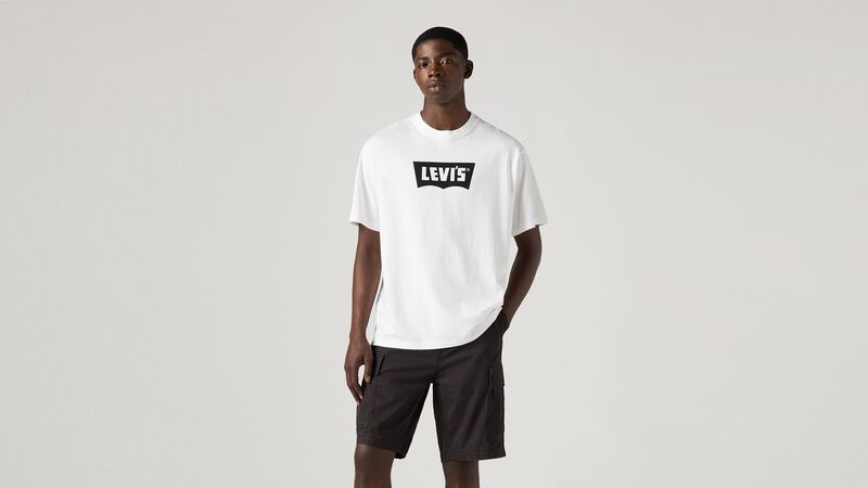 Levi's - VINTAGE BW GRAPHIC TEE TR VTG BW L Erkek Beyaz T-Shirt - 005F9