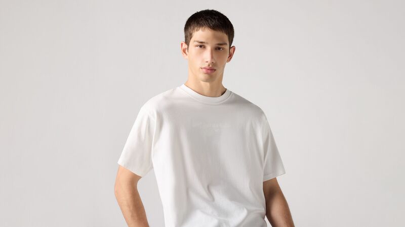 VINTAGE FIT GRAPHIC TEET ARCHIVA, XXL, - Erkek Beyaz T-Shirt - A9440