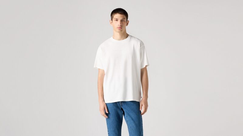 Levi's - VINTAGE FIT GRAPHIC TEET ARCHIVA, XXL, - Erkek Beyaz T-Shirt - A9440