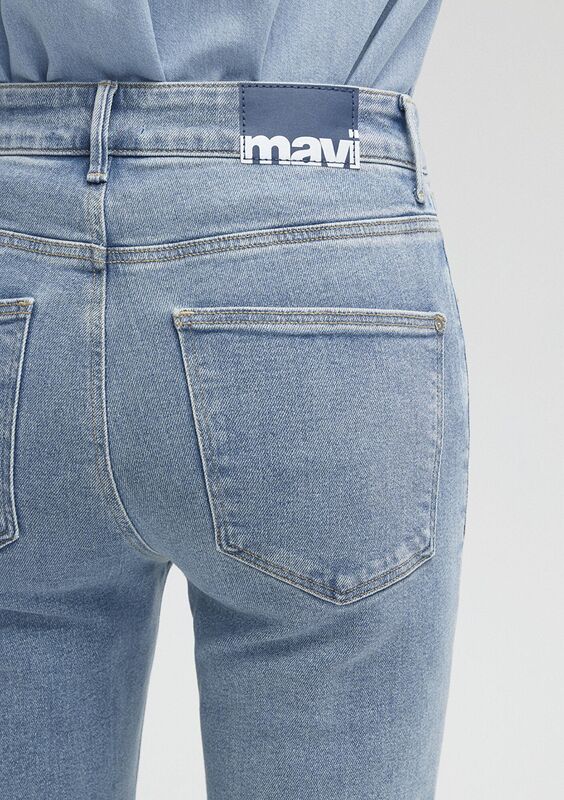VIOLA Kadın Mavi Denim Pantolon - M101048