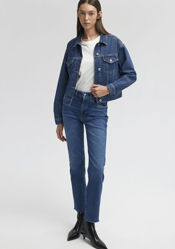 VIOLA Kadın Mavi Denim Pantolon - M101048