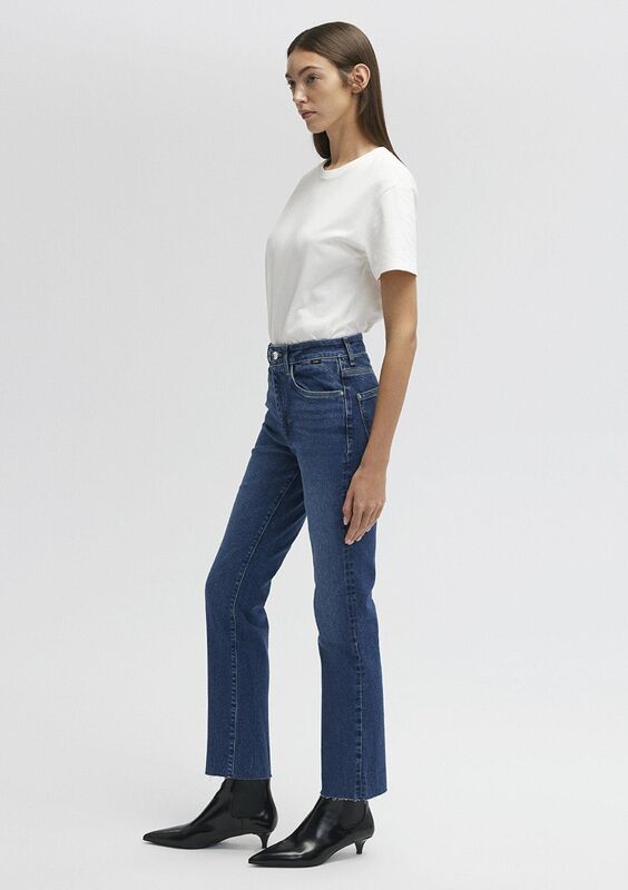 VIOLA Kadın Mavi Denim Pantolon - M101048