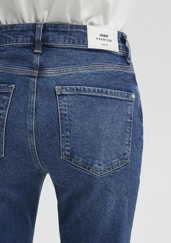 VIOLA Kadın Mavi Denim Pantolon - M101048