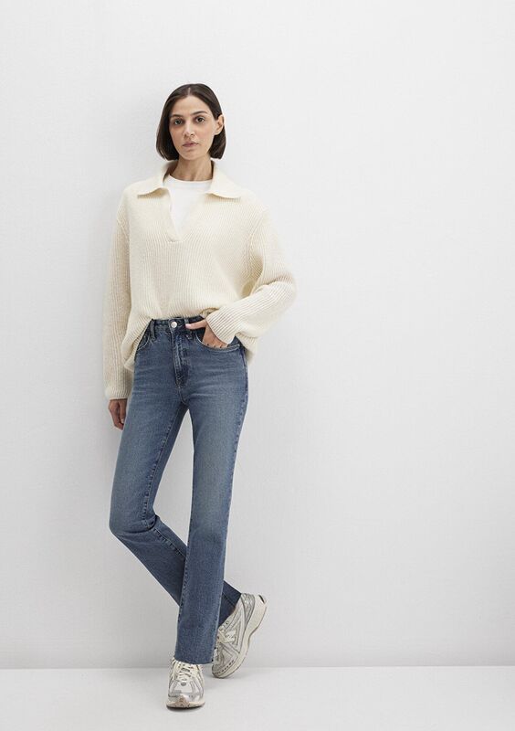 VIOLA Kadın Mavi Denim Pantolon - M101048