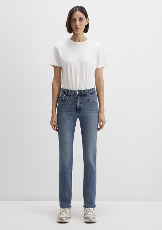 VIOLA Kadın Mavi Denim Pantolon - M101048