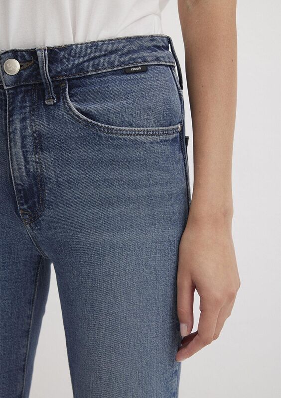 VIOLA Kadın Mavi Denim Pantolon - M101048