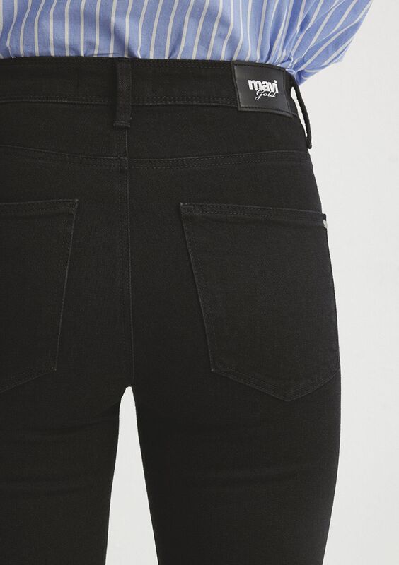 VIOLA Kadın Smoke Mavi Gold Denim Pantolon - M101048