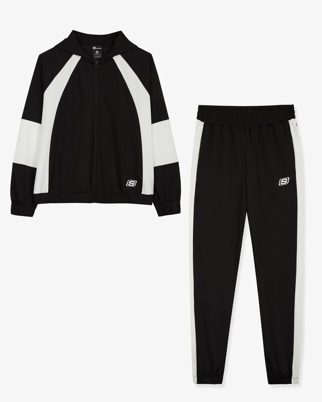 W 2XI-Lock Suit Track Suit Kadın Siyah Eşofman Takımı - S231455