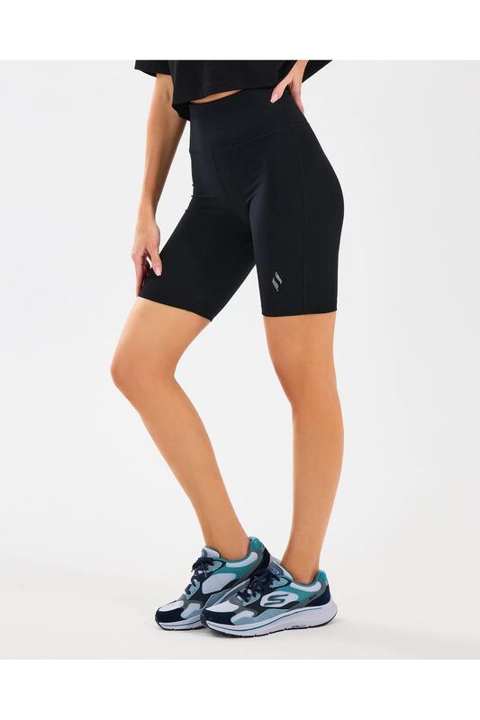 W Basic Biker Legging Kadın Siyah Tayt - S2510202