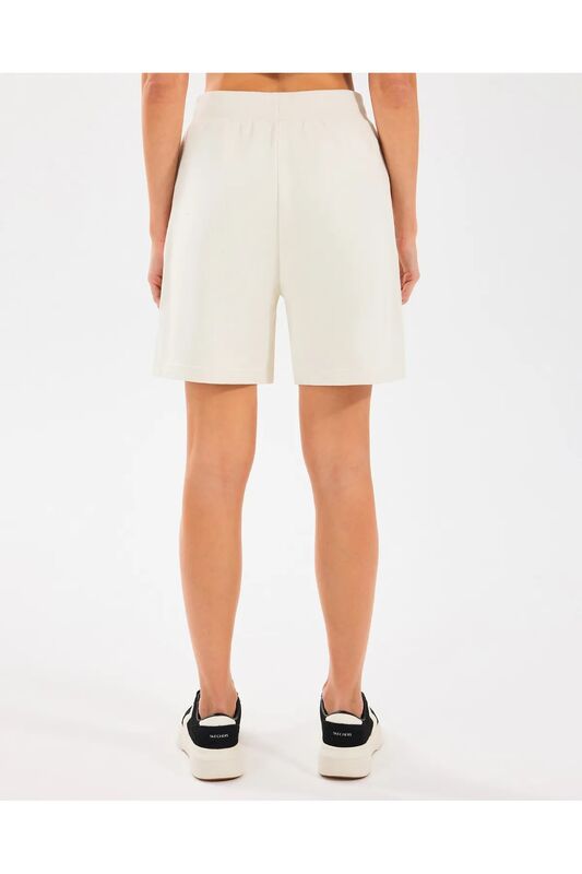 W Essential 5 Inch Sweatshort Kadın Beyaz Şort - S2510035