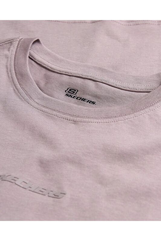 W Essential Crewneck T-Shirt Kadın Mor T-Shirt - S2510029