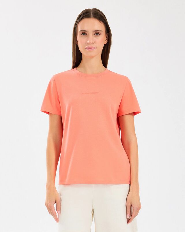 Skechers - W Essential Crewneck T-Shirt Kadın Pembe T-Shirt - S2510029