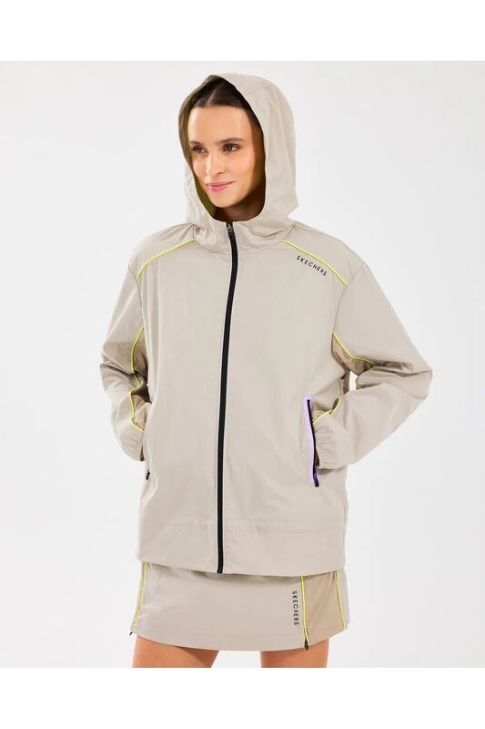 W Fullzip Jacket Kadın Beyaz Sweatshirt - S2510116