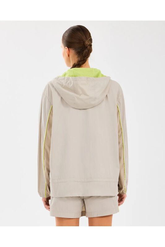 W Fullzip Jacket Kadın Beyaz Sweatshirt - S2510116