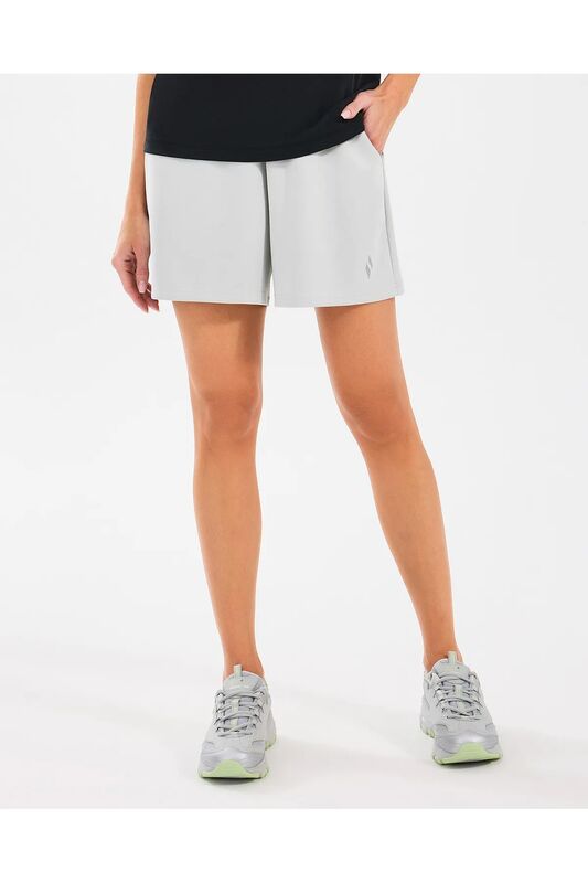 W Lounge Regular 5 Inch Sweatshort Kadın Gri Şort - S2510059