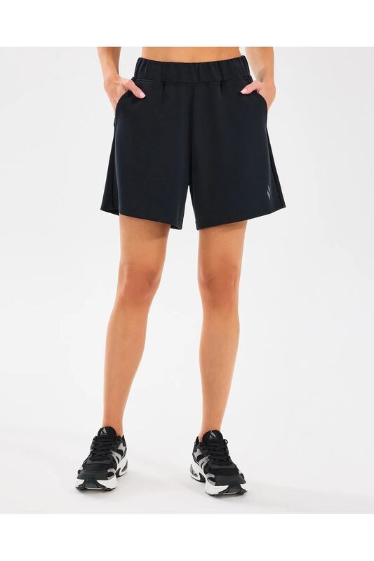 W Lounge Regular 5 Inch Sweatshort Kadın Siyah Şort - S2510059