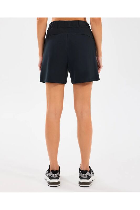 W Lounge Regular 5 Inch Sweatshort Kadın Siyah Şort - S2510059