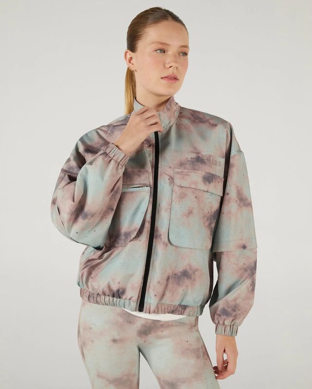 Skechers - W Micro Collection Rain Jacket Kadın Yeşil Ceket - SKS242121